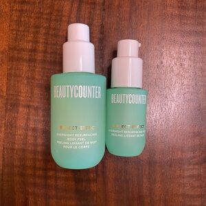 Beautycounter Overnight Resurfacing Peel Duo - face & body
